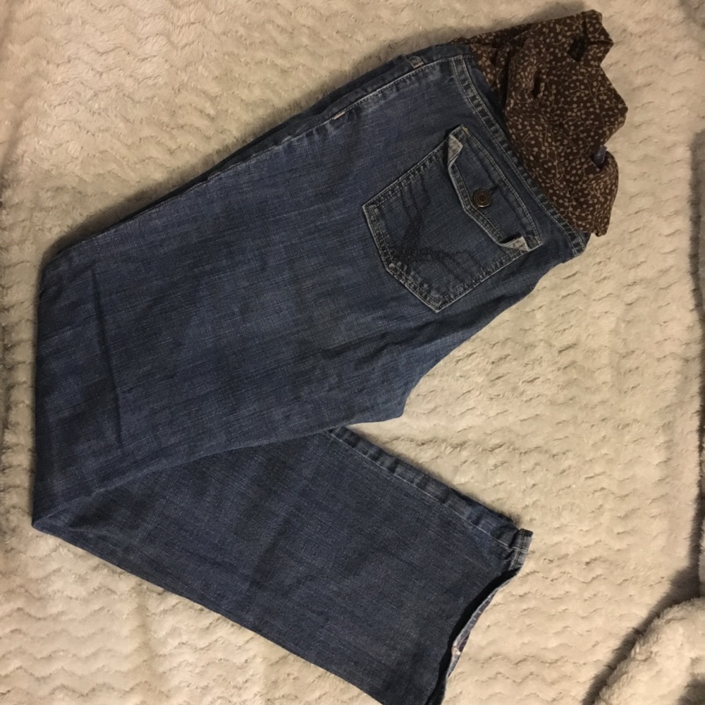 Full panel Gap maternity jeans